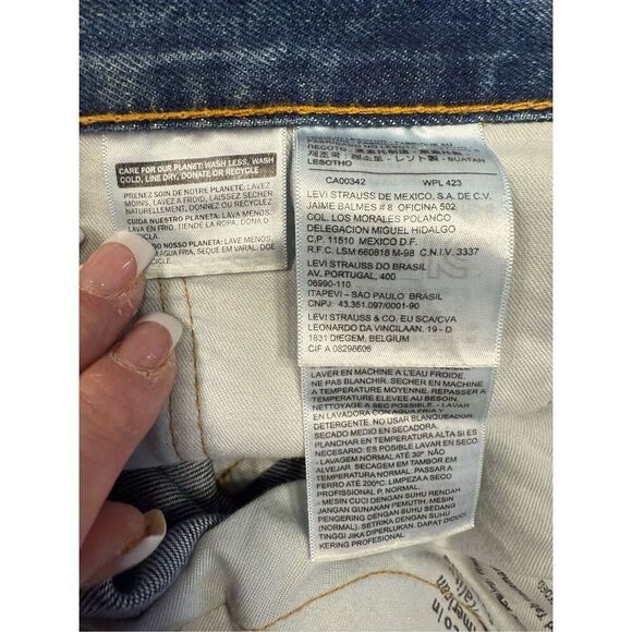 Levi’s Men’s 505 Jeans Sz. 40 X 30 Classic 5-Pocket Straight Leg - Picture 10 of 10